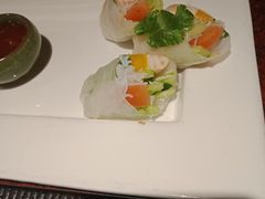 越南芒果卷大虾-绿茶餐厅(华联万柳店)