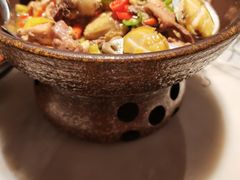 山茶油鲍鱼焖土鸡-望湘园·湖南菜(宏伊店)