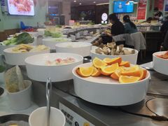 自助取餐区-咕叽咕叽自助烤肉小火锅(西城广场购物中心店)