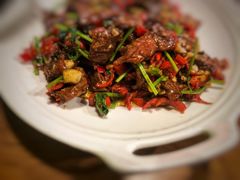 小炒黄牛肉-湘里乡亲甲王二老店