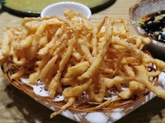 炸崂山参（桔梗）-萃和楼海鲜酒店(汉口路店)