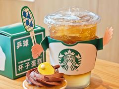 乒球很可杯子蛋糕-星巴克(上海长宁来福士1F店)
