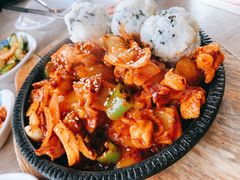 炒鸡脆骨饭团-郑阿姨的家·이모네·韩料&烤肉(武川路店)