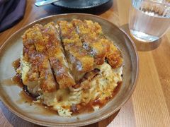 猪排滑蛋饭-檗谷·面包·咖啡·轻食(华贸天地店)