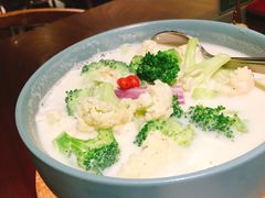 手作豆浆双花菜-十二舍·湯物素煮(江泰潤政店)