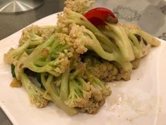 烧鹅汁炒台山菜花-岭南海晏楼(东晓南店)