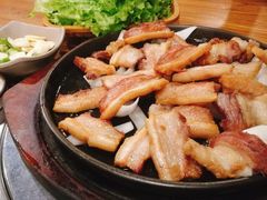 烤五花肉-包装马车·韩国料理·포장마차