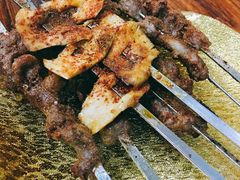 烤羊肉串-清真新疆叶尔羌烤肉店(新香洲店)