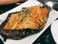 烤茄子-火枪手串吧·鹤岗小串涮肚(亦庄店)