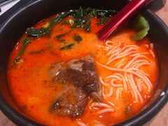 香草番茄汤.猪软骨面-和府捞面(东直门银座店)