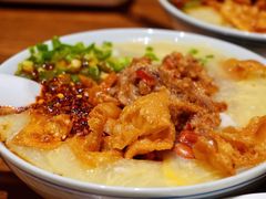 蛋冲牛肉豆腐脑-小豆海棠(人民南路店)