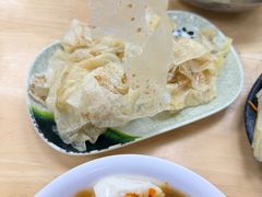 筋饼-筋饼豆腐脑一绝