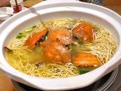 鸡油汤梭子蟹煮干丝-好福记饭店(红梅公园店)