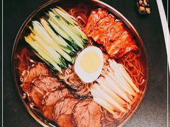 -明洞阿姨·韩式酱蟹烤肉·创意料理(三元桥店)