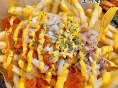 泡菜薯条-包装马车·韩国料理·포장마차