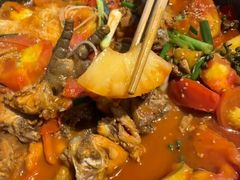-贵州辣子鸡番茄鸡
