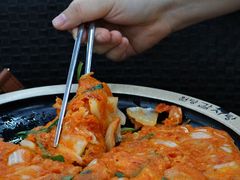 泡菜饼-元堂脊骨土豆汤(明洞2号店)