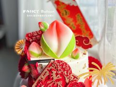 -卡比儿童蛋糕·心意定制·低脂零卡糖动物奶油FancyBALLOON(滨海店)