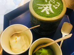 抹茶提拉米苏-茶是一枝花泡茶店