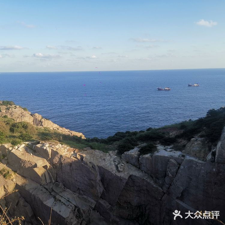来渔山岛找寻找蓝色的大海～