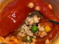 五谷杂粮西红柿盅-箱美术馆私房菜(水晶郦城店)
