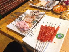 -河坝烧烤串城(金达莱店)