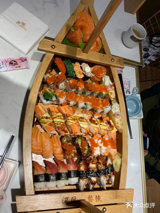 寿司船摆法图片