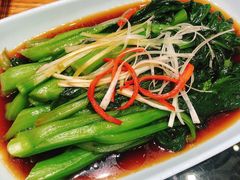 白灼菜心-鸡毛店·川菜(双楠店)