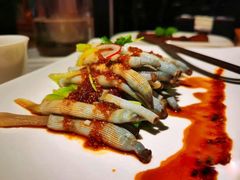秋葵拌沙虫-黑明餐厅(白鹭洲店)