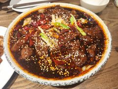 泡椒水煮牛肉-羲和雅苑烤鸭坊(丰台万达店)