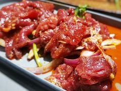 金会长鲜拌嫩牛肉-金会长自助海鲜·烤肉(人民广场店)