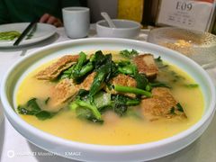 菜心烩石斛黑豆腐-半勺·新徽菜(银泰城店)