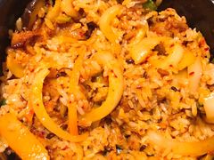 五花肉石锅拌饭-包装马车·韩国料理·포장마차