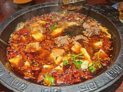 受气牛肉微辣锅小锅-受气牛肉·耙牛肉火锅(水晶郦城店)
