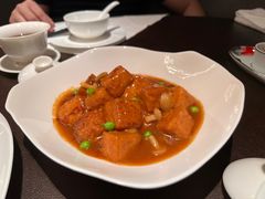 石窝鲍汁自制豆腐-广州文华东方酒店·江-由辉师傅主理