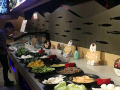 自助取餐区-新辣道鱼火锅(上地华联店)