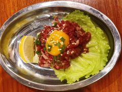 凉拌生牛肉-大阪烧肉BAKA一代(十亩地店)