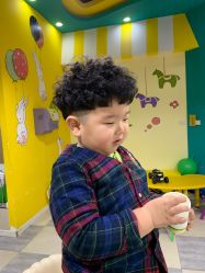 点击看大图 -爆米花儿童美发