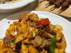 馕炒肉-马白开来特色羊排揪片子  (总店)