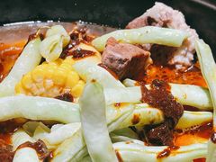 脊骨芸豆锅-满兴咱妈烀饼铁锅炖(兰州北街店)