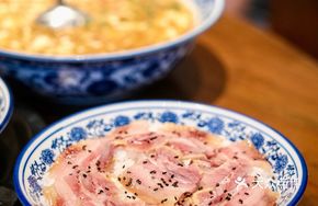 Salted Pork Steamed Rice