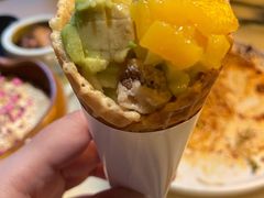 甜筒牛油果沙拉-桂满陇天书(南京德基旗舰店)