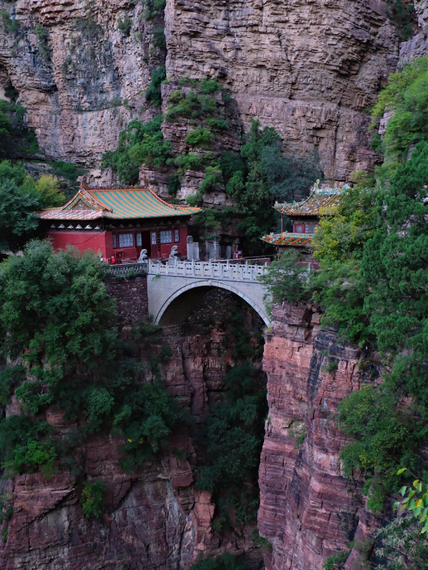 河北唐县悬空寺图片