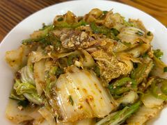 青椒炒蛋肉酱-小二面店