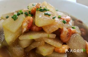 Shrimp and Winter Melon Stir-fry
