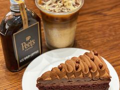 爱心巧克力蛋糕-Peet's Coffee皮爷咖啡(万象天地店)