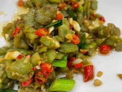 脆莴笋干炒五花肉-瓦房食代·四合院湘菜馆(坂田店)
