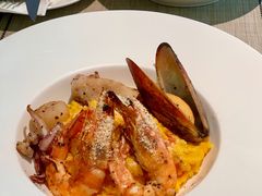 藏红花海鲜意大利烩饭-JANS意式简餐厅·惠灵顿牛排