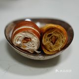 花生酱碱水海盐卷两个盐卷的纹路极其漂亮,层次也特别好