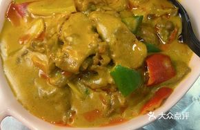 Curry Coconut Beef Brisket